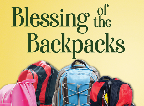 Blessing of the Backpacks