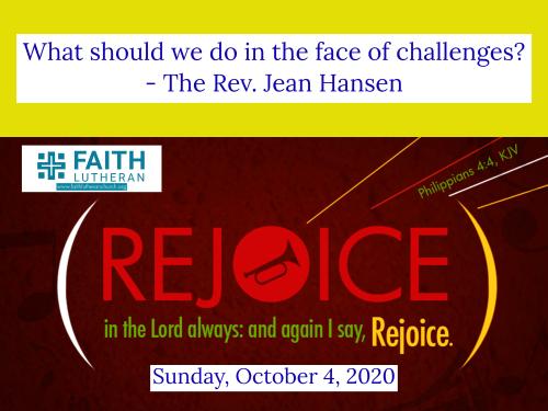 Rejoice in the Lord, always! Rejoice?!?