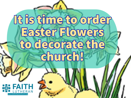 Order Easter Flowers